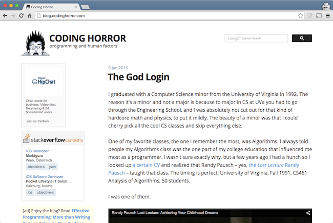 Coding Horror